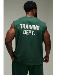Training Dept Oversized Tank - green - 1