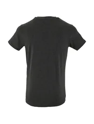 SOLS Mens Regent Slim Fit Short Sleeve T-Shirt - Charcoal Marl - 1