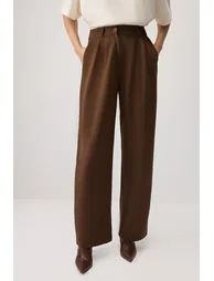 PLEATED PALAZZO TROUSERS - 2