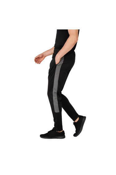Finden & Hales Unisex Adult Tracksuit Bottoms - Black/Gunmetal Grey