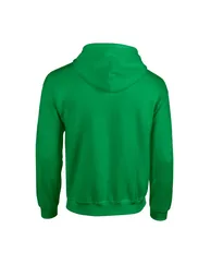 Gildan Mens Heavy Blend Full Zip Hoodie - Irish Green - 1