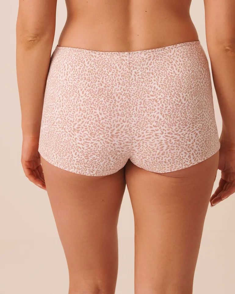 Leopard Print Super Soft Pajama Shorts - 1