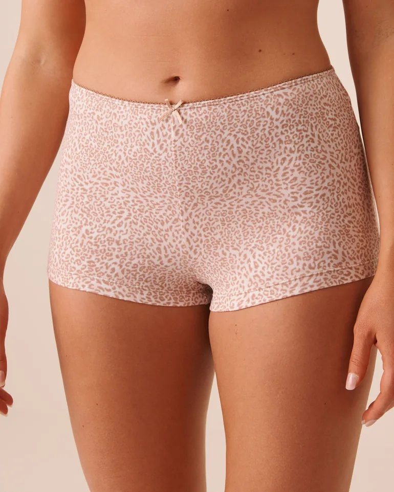 Leopard Print Super Soft Pajama Shorts