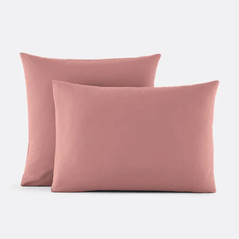 Scenario Plain 100% Cotton Percale 200 Thread Count Pillowcase - 3