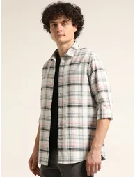 Men Multi Checked Casual Shirt - 1