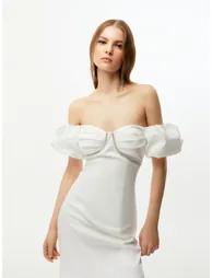 Mix Garnish Stone Dress - 3