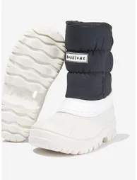 Kids Snow Boots in Black - 3