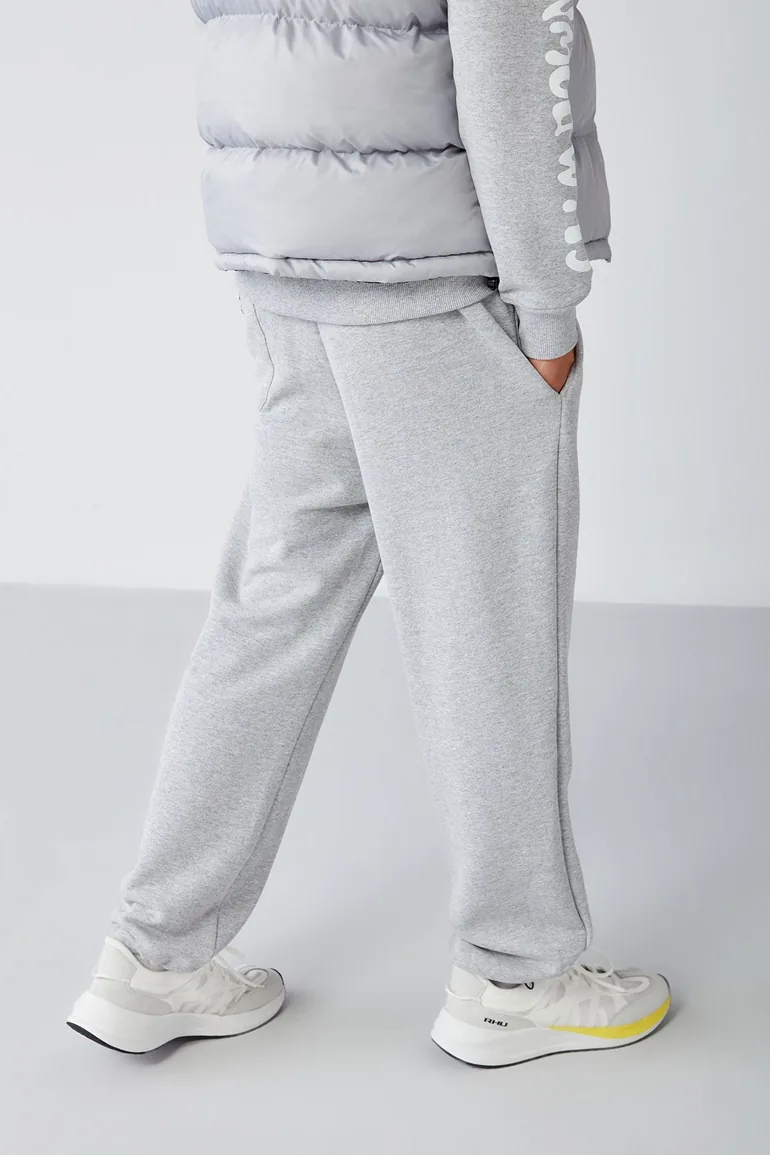 Internal Men's Stopper Elastic Comfort Fit Soft Fabric Sweatpants - 5