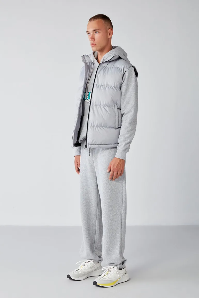 Internal Men's Stopper Elastic Comfort Fit Soft Fabric Sweatpants