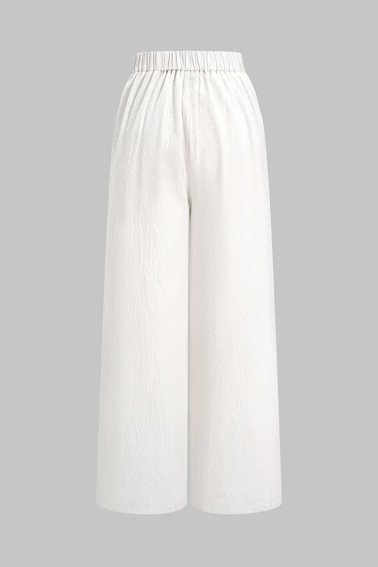 Contrast Binding Pocket Pants - 6