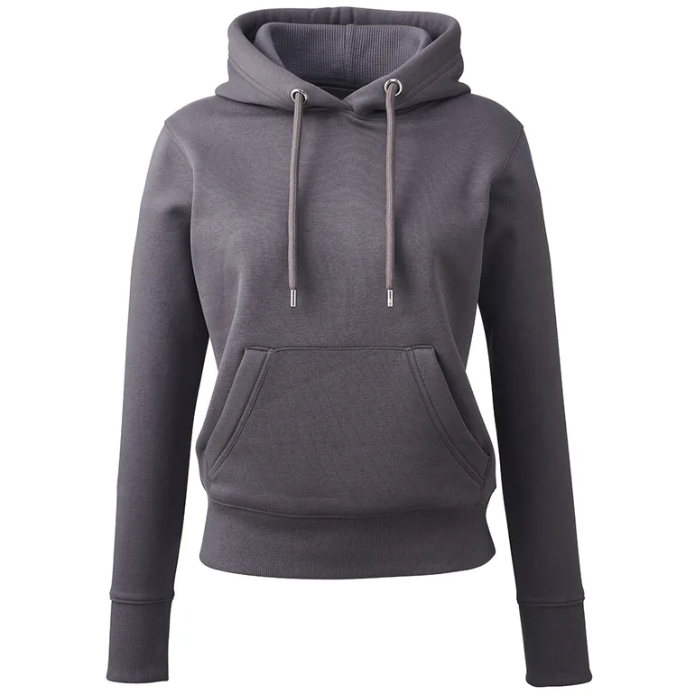 Anthem Womens/Ladies Anthem Hoodie - Charcoal Grey