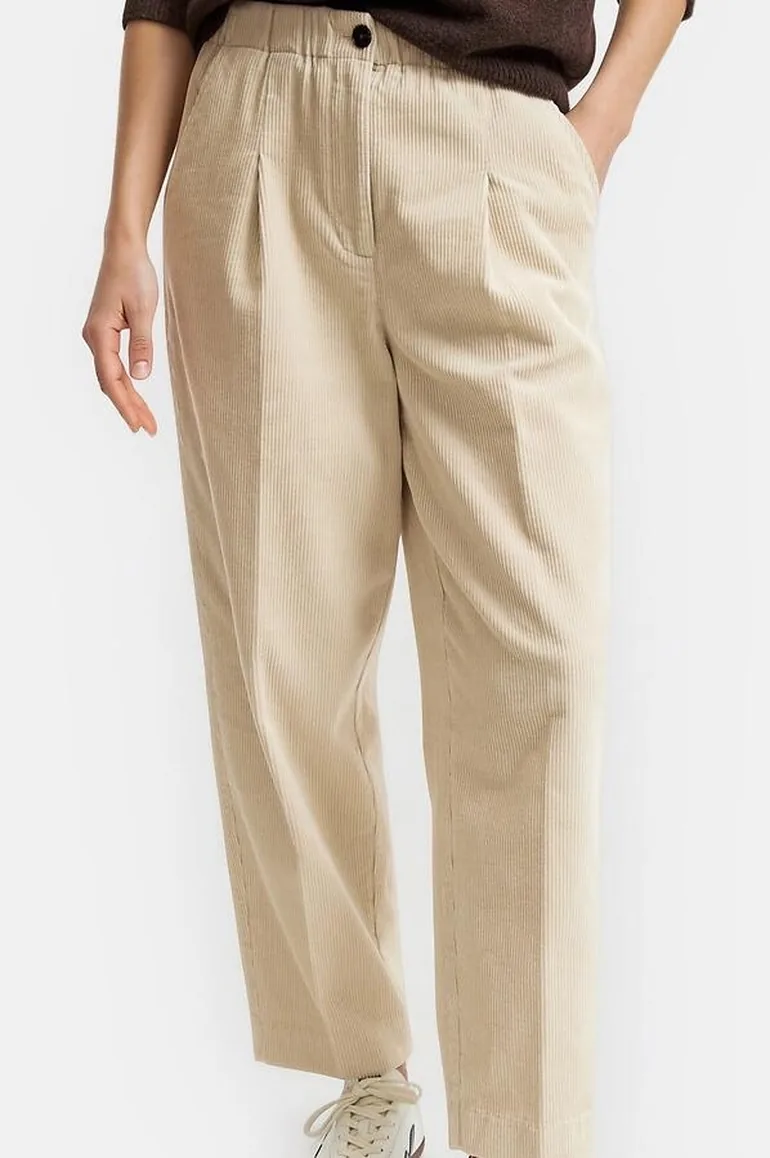 Corduroy Carrot Trousers - 1