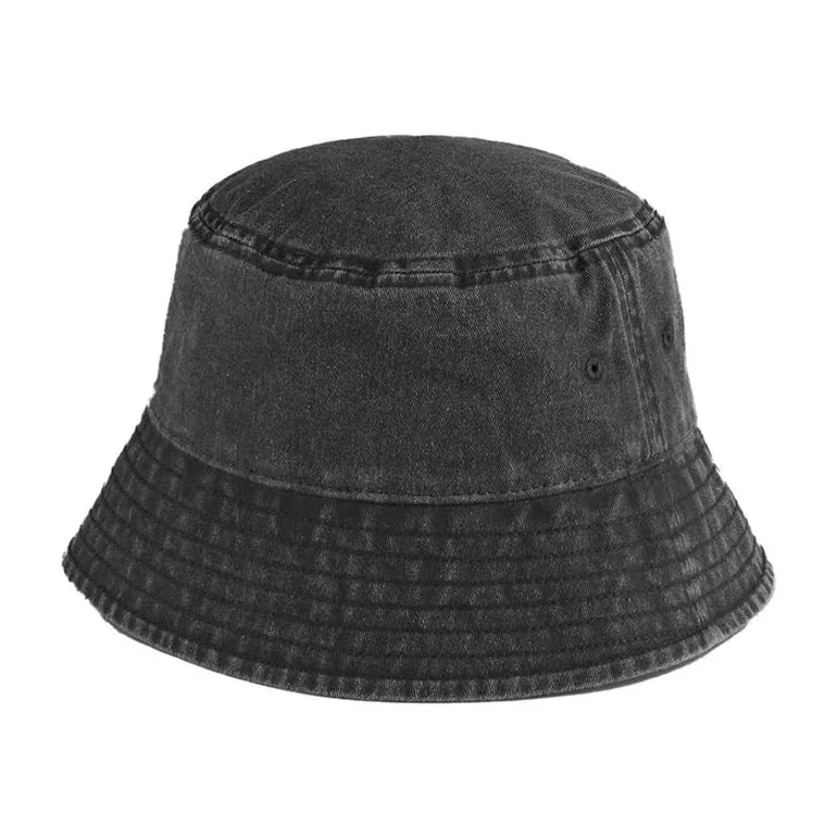 Beechfield Vintage Bucket Hat - Black
