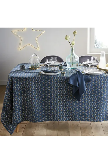 MINA Art Deco Stain Resistant Tablecloth