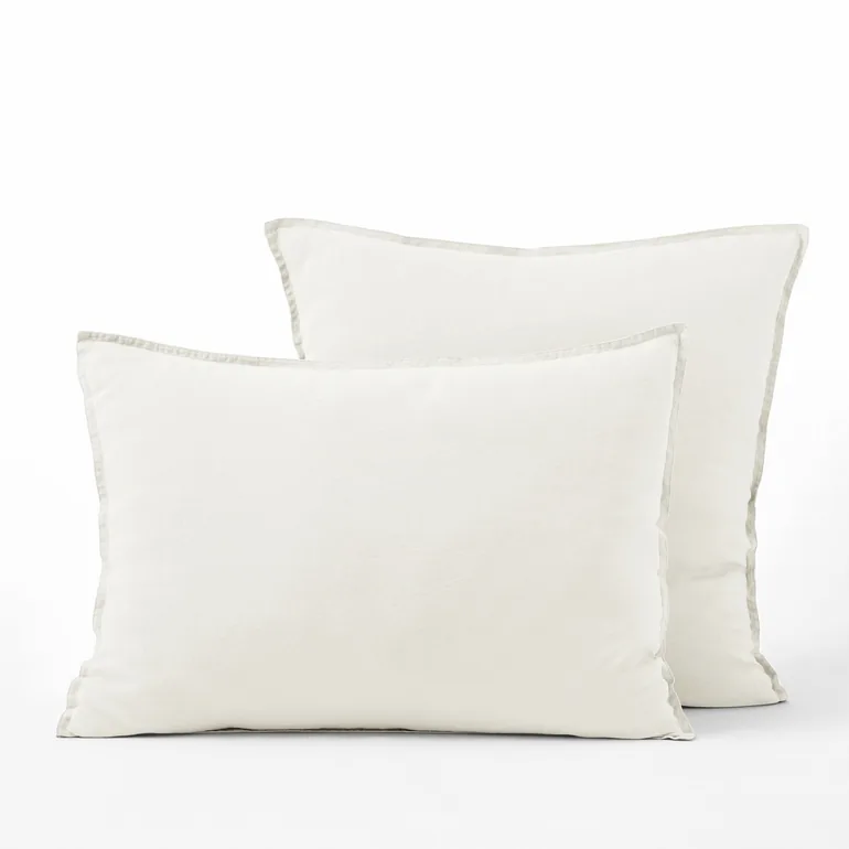 Elina Washed Linen Pillowcase - 1