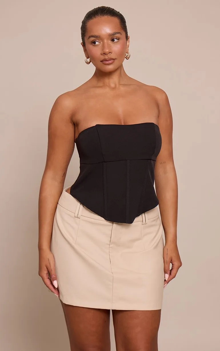 Shape stone Tailored Mini Skirt - 6