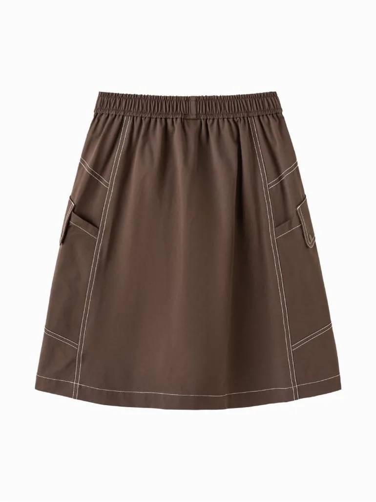 Girls' Utility Pocket Skirt - 1