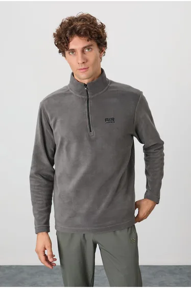 TOMMY Men's Plush Half-Zip Sweatshirt