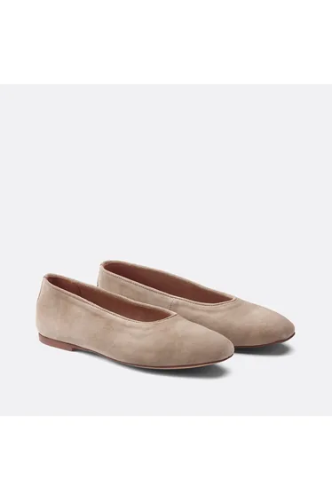 Leather Ballet Pumps