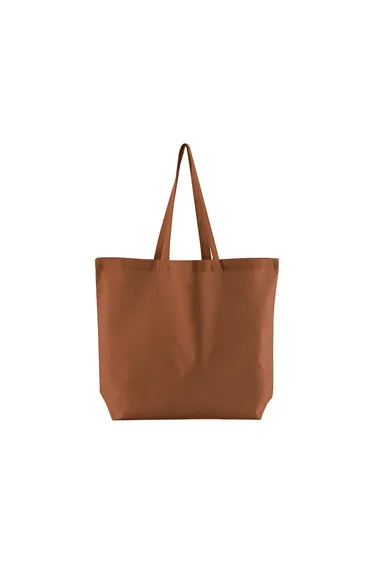 Westford Mill Organic Cotton Maxi Tote Bag - Terracotta