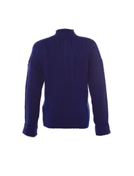 Sweater - Navy blue - Oversize - 7
