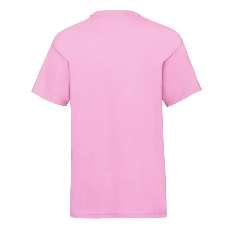 Fruit of the Loom Childrens/Kids Value T-Shirt - Light Pink - 1