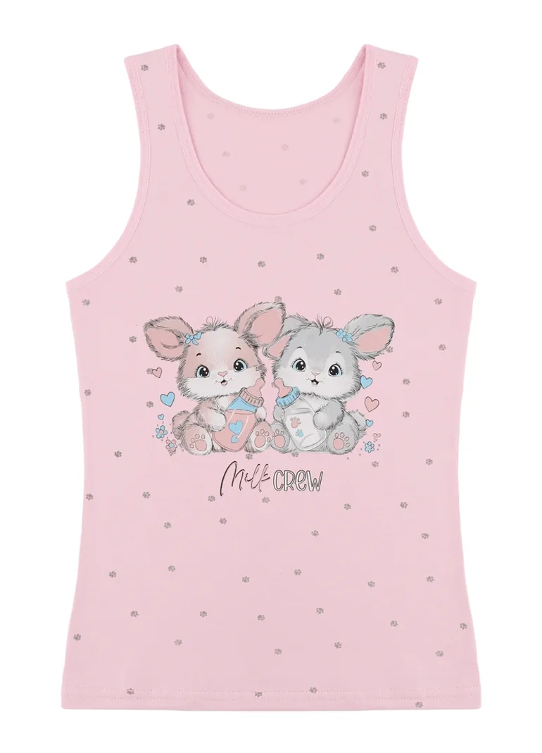 5-Pack Donella Girls' Camisole - Cotton - 4