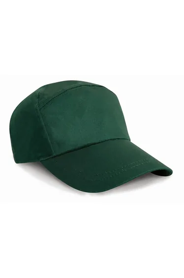 Result Unisex Plain Baseball Cap - Bottle Green