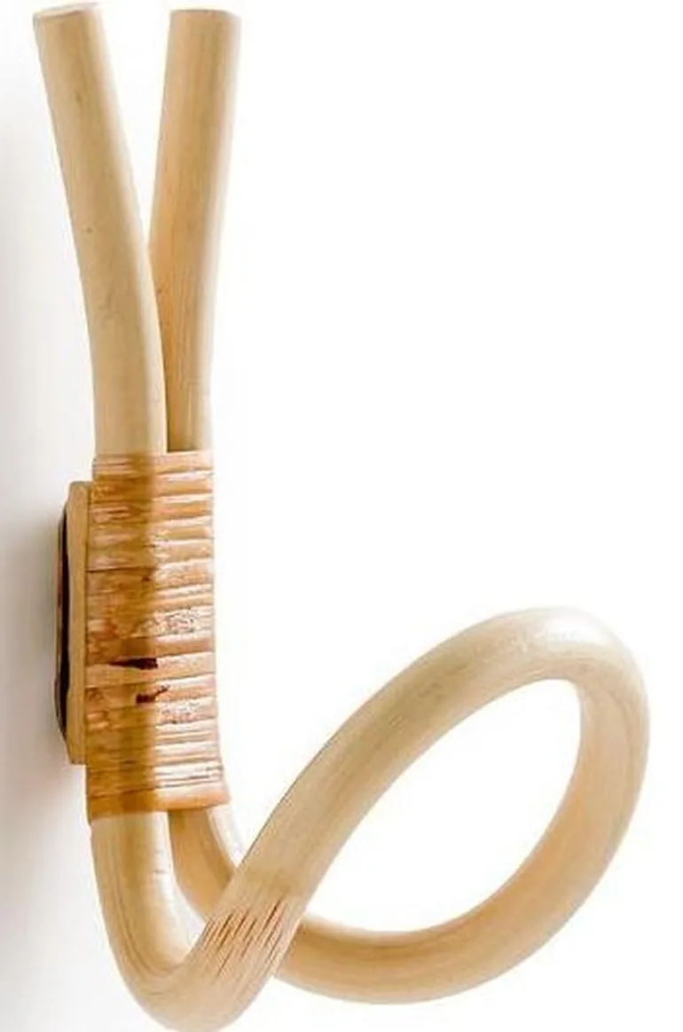 Set of 2 Malu Rattan Wall Hooks