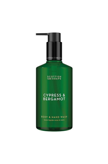 Scottish Fine Soaps Cypress & Bergamot Body & Hand Wash 300ml
