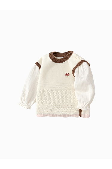 Girls' Knitted Sweater