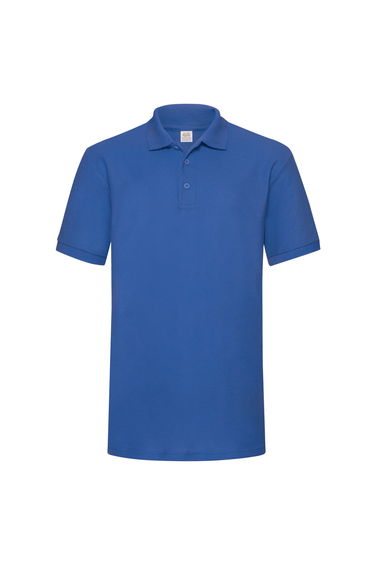Fruit of the Loom Mens Polycotton Pique Heavy Polo Shirt - Royal Blue