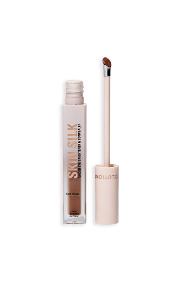 Revolution Skin Silk Radiant Serum Under Eye Brightener Dark Orange