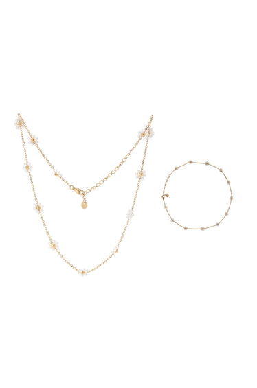Girls' Necklace and Bracelet Set