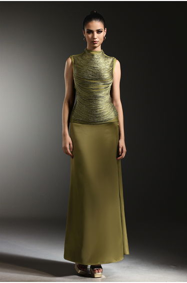 Siayh Sleeveless Tassels Bandage Maxi Two Piece Set