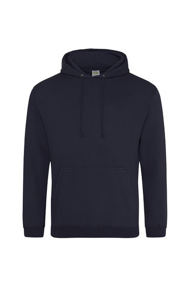 Awdis Unisex College Hooded Sweatshirt / Hoodie - New French Navy