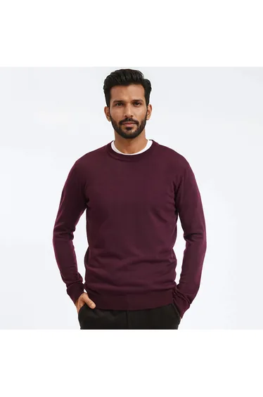 Merino Wool Jumper/Sweater Signature BASTIEN