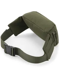 BagBase Molle Utility Waistpack - Military Green - 1