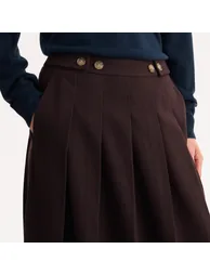 Flannel Full Midi Skirt - 2