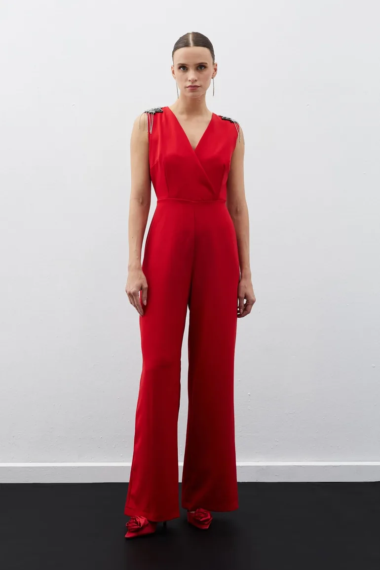 Accessory Detailed Jumpsuit