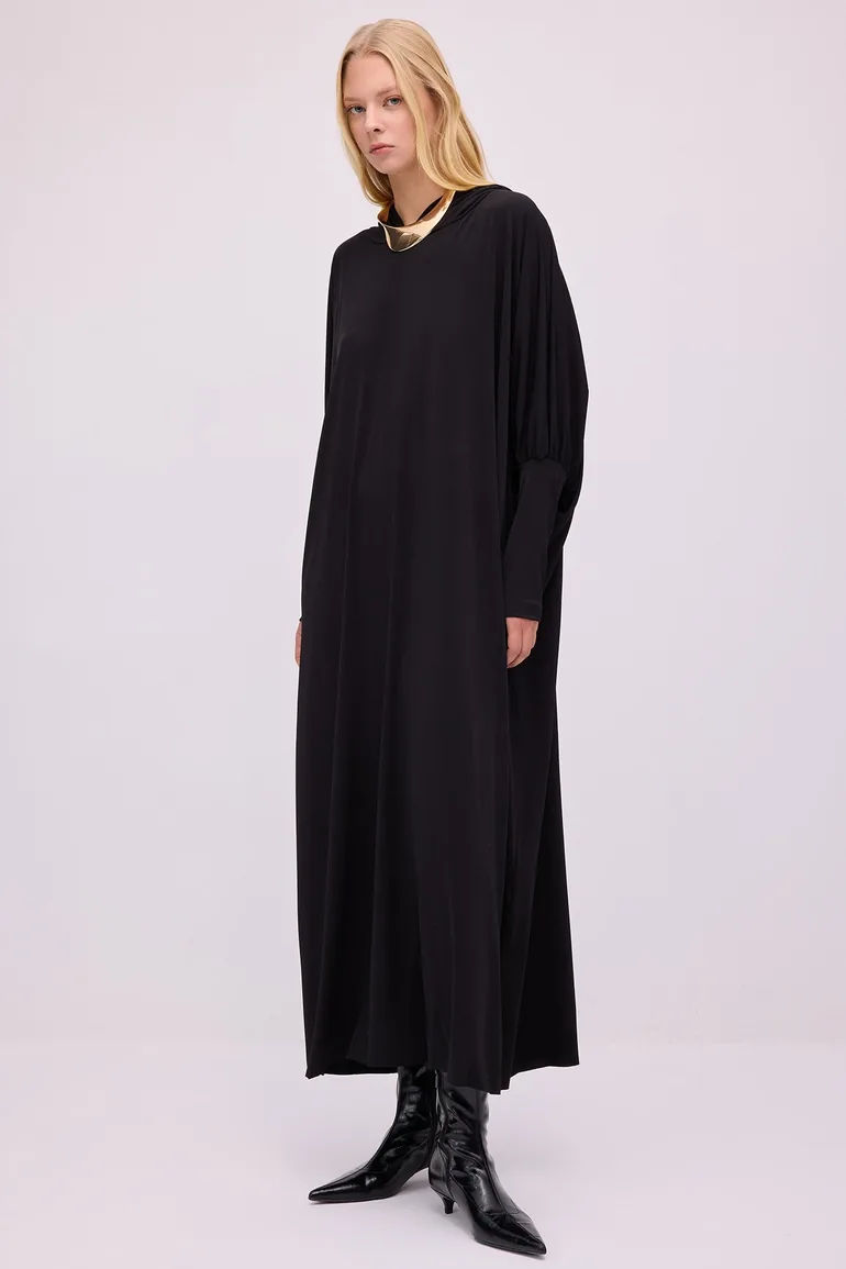 OVERSIZED HOODED DRESS - 2