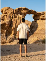 قميص رجالي كاجوال بطبعة - 1