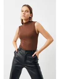 BIPANTOLON Women's 4-Pack Half Turtleneck Bodysuits - 2