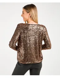 Full Sleeve Sequin Jacket - 2
