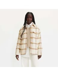 Women's Levis Nola Shacket in Cream