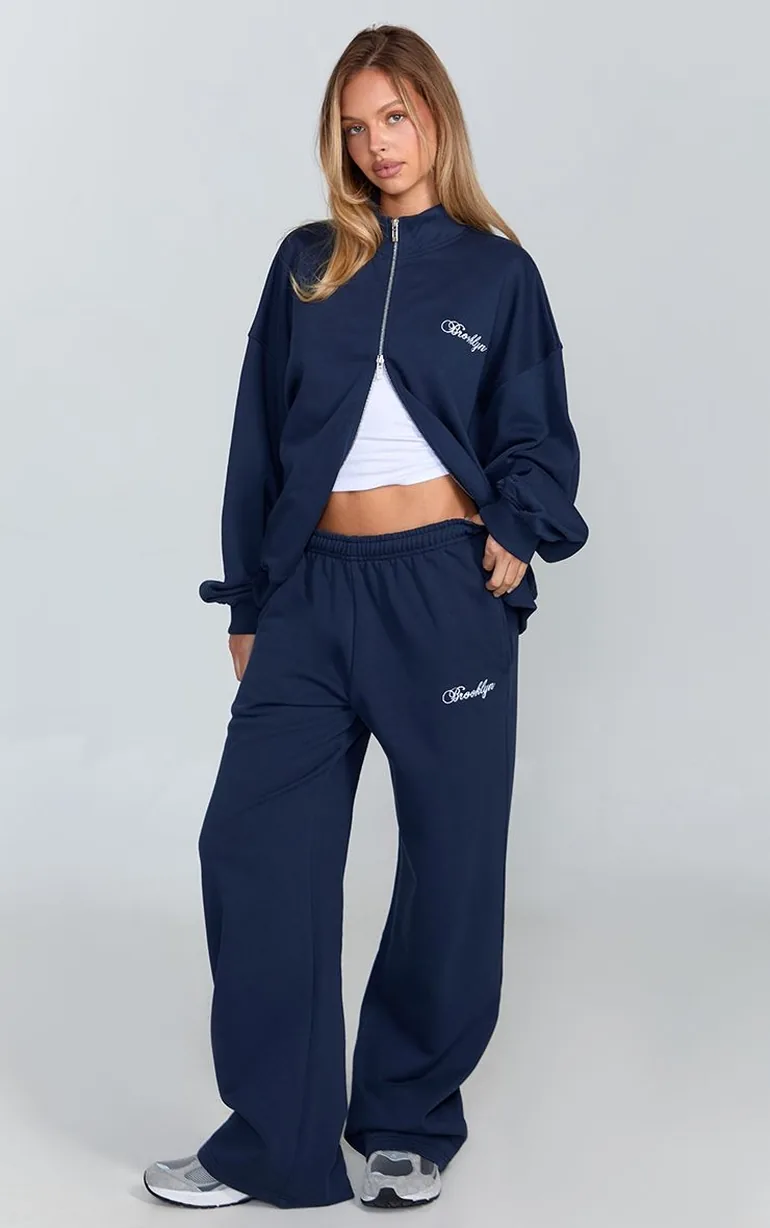 Blue Brooklyn Heavyweight Jogger