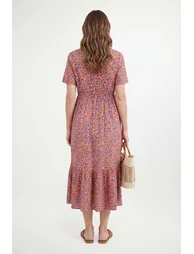 Petite Summer Cotton Midi Dress - 2