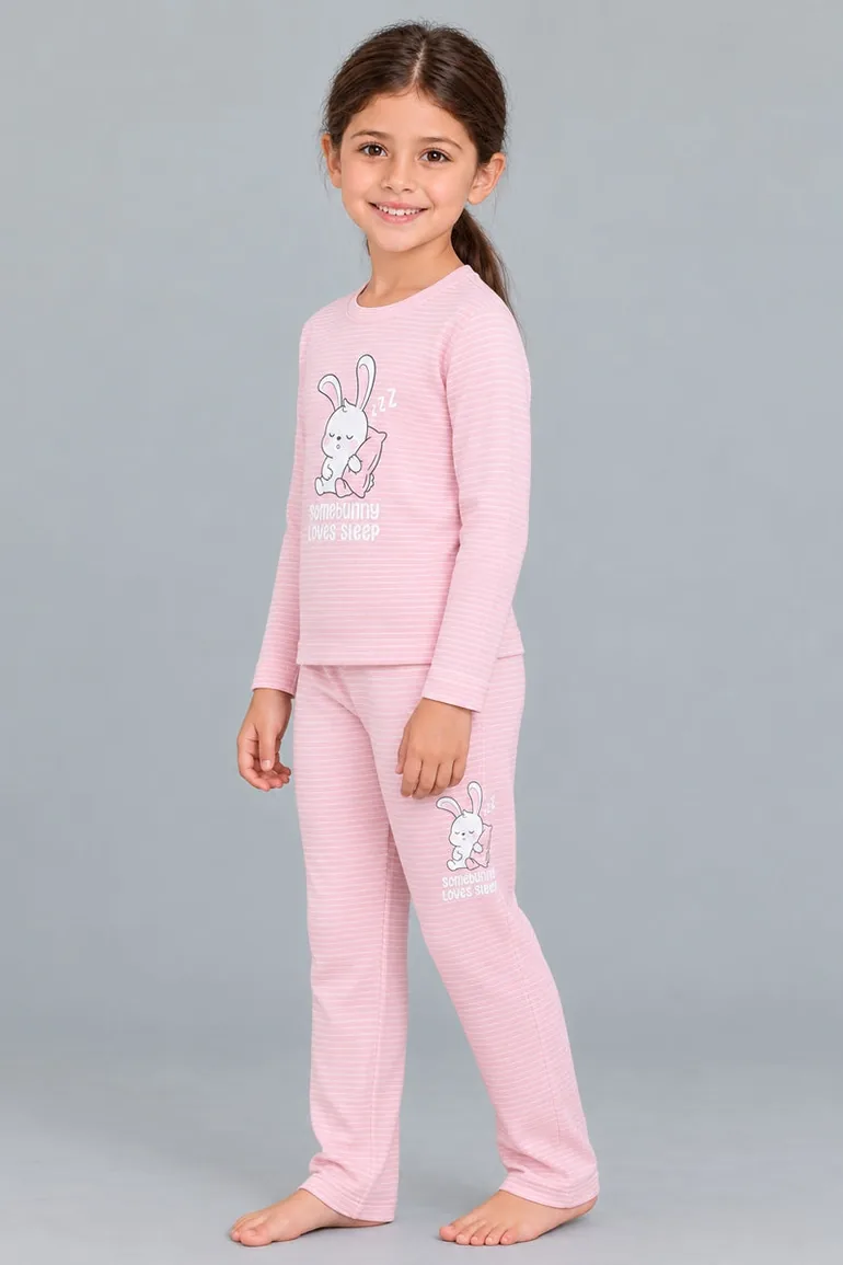 Graphic Two-Piece Pajama Set