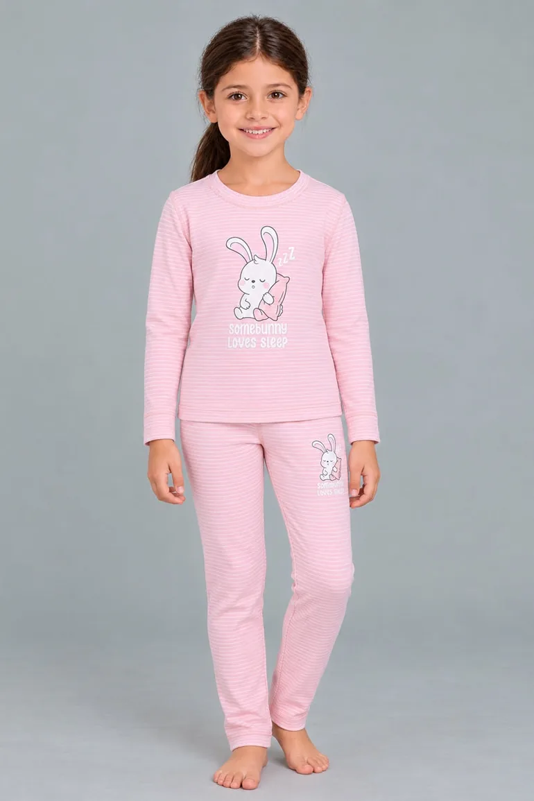 Graphic Two-Piece Pajama Set - 3