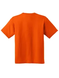 Gildan Youth Unisex Heavy Cotton T-Shirt - Orange - 1